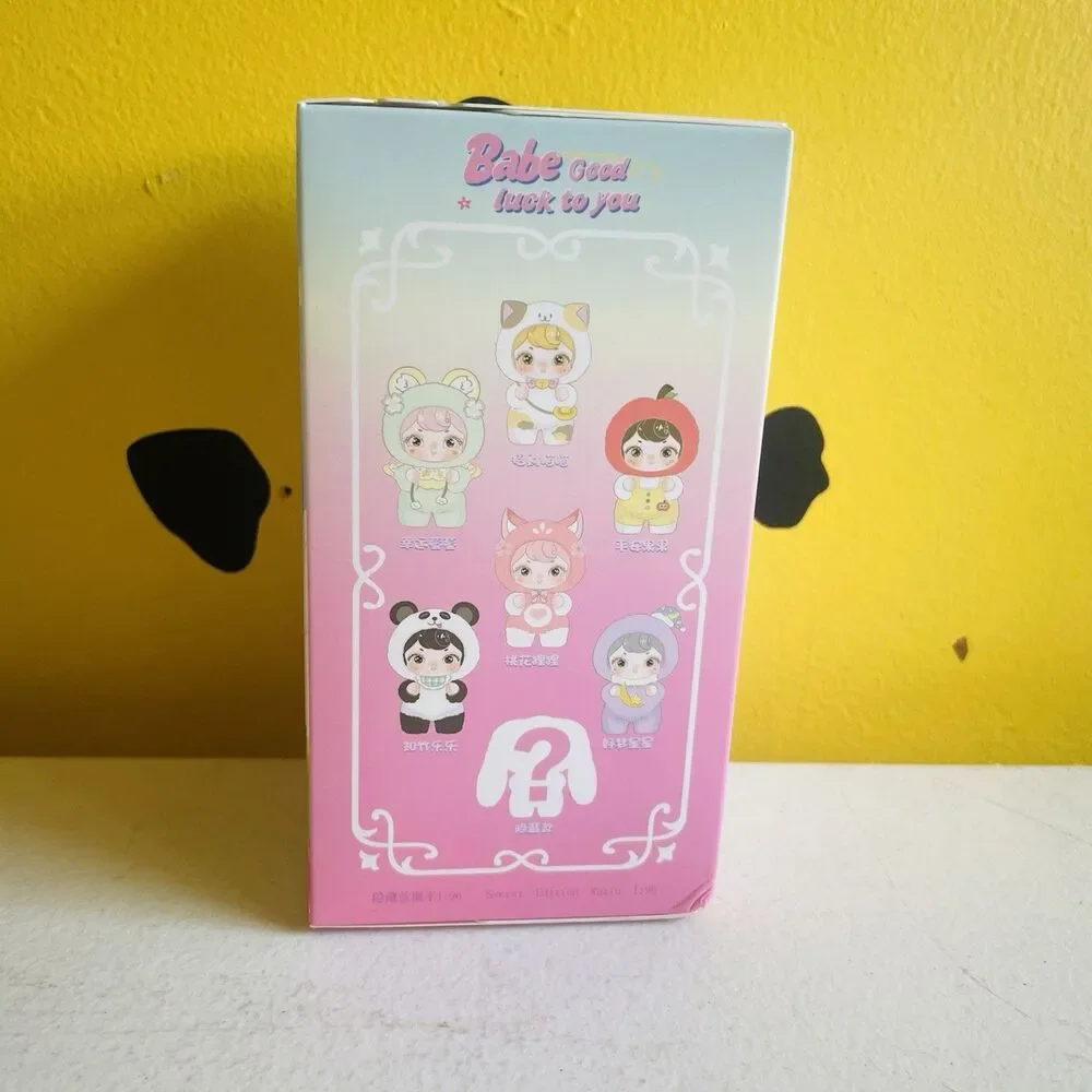 DiccoMon Babe Good Luck Plush Blind Box Kawaii Vinyl Face Keychain Bag Charm